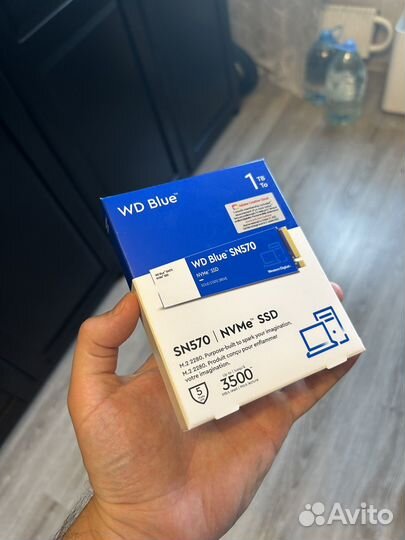 Жесткий диск (1TB, WD SN570) SSD M.2 NVMe