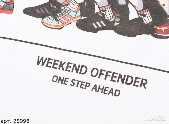 Футболка Weekend Offender