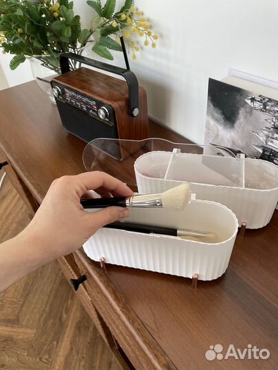 Органайзер для хранения косметики, ватных дисков