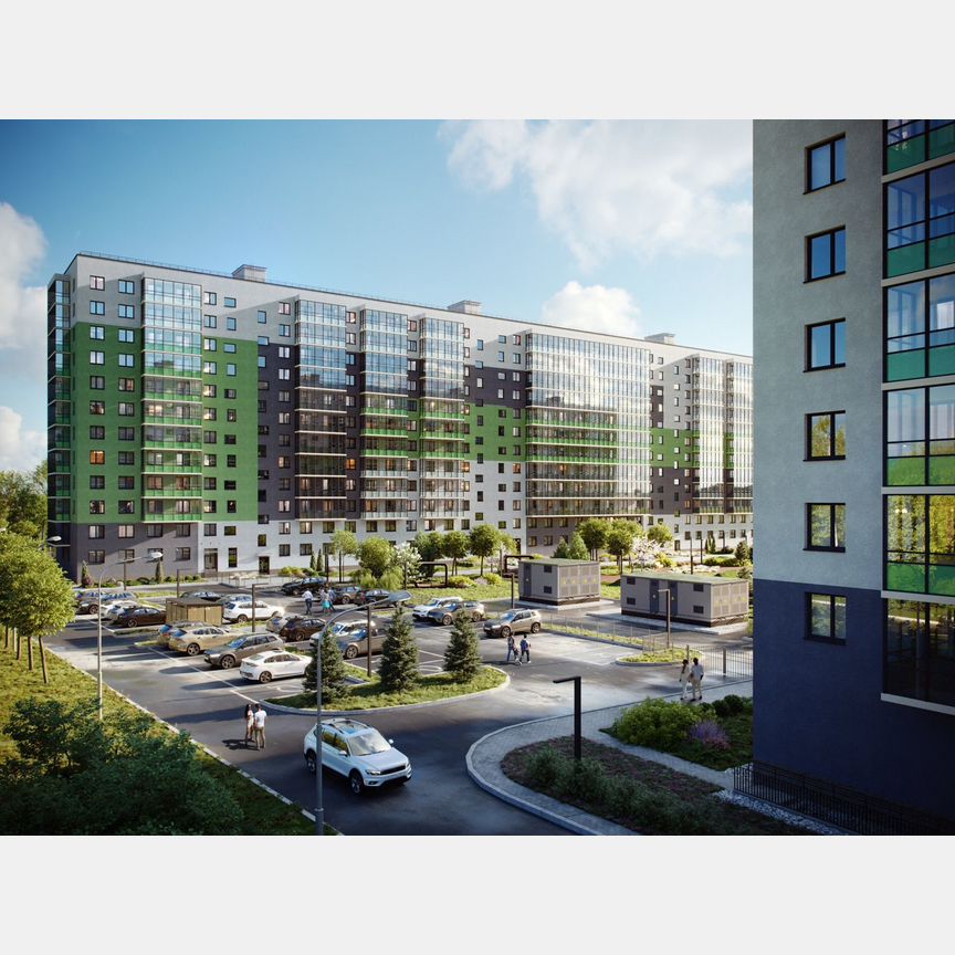 Квартира-студия, 26,8 м², 11/12 эт.