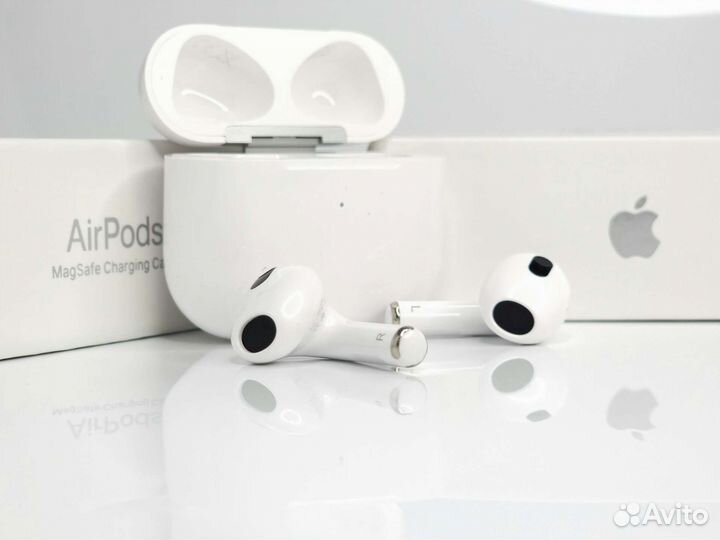 AirPods 3 новые с пломбами + чехол