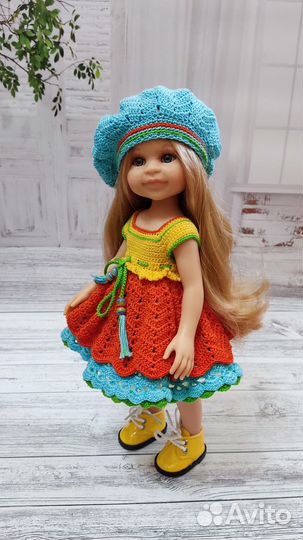 Одежда ручной работы, связана крючком