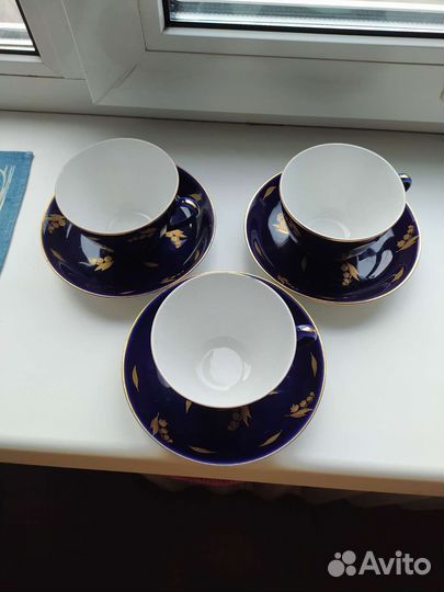 Чайная пара лфз cobalt