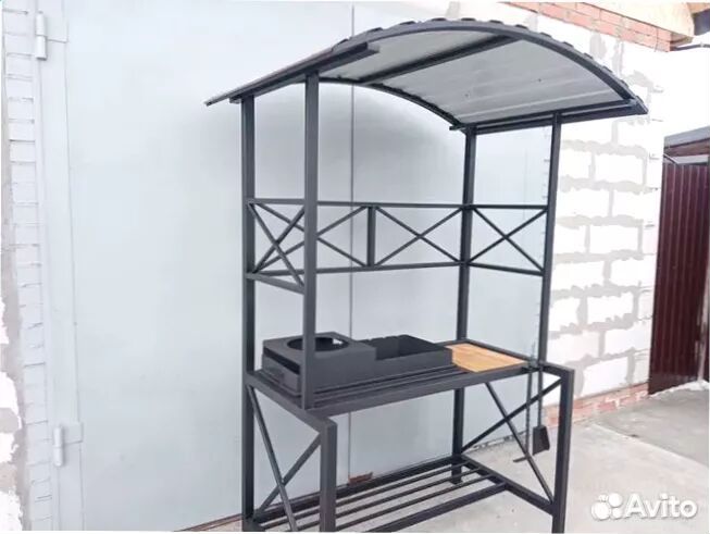 Мангал С крышей