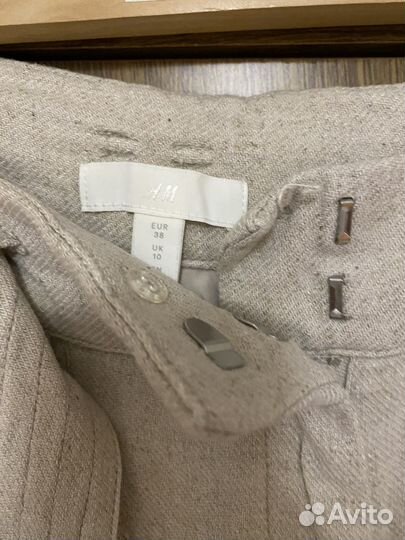 Льняные брюки hm