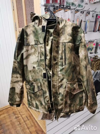 Демисезонный костюм мох