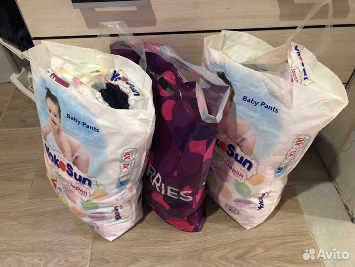 Детские вещи пакетом для девочек с 0 и до 6 мес