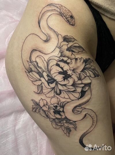 Модель на татуировку