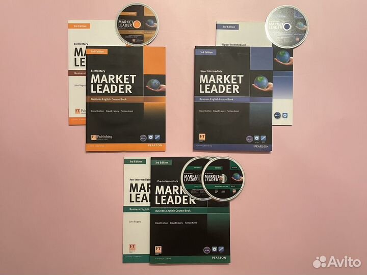 Market Leader elementary,pre-upper-intermediate