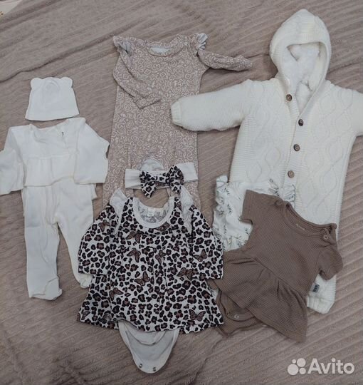 Детские вещи от 0 до 6 мес