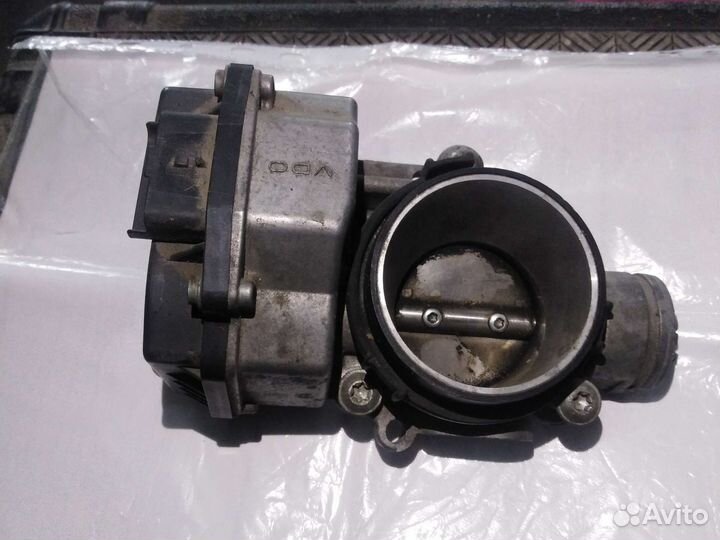 Дроссельная заслонка пежо206, 1.4, citroen