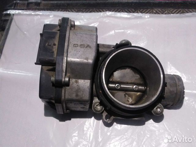 Дроссельная заслонка пежо206, 1.4, citroen
