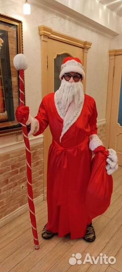 Костюм Дед Мороз не китай