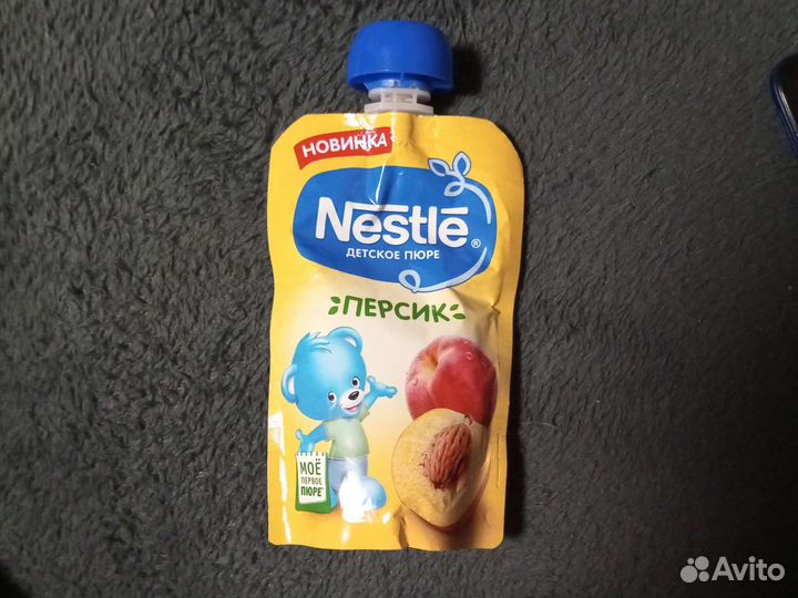 Детское фруктовое пюре