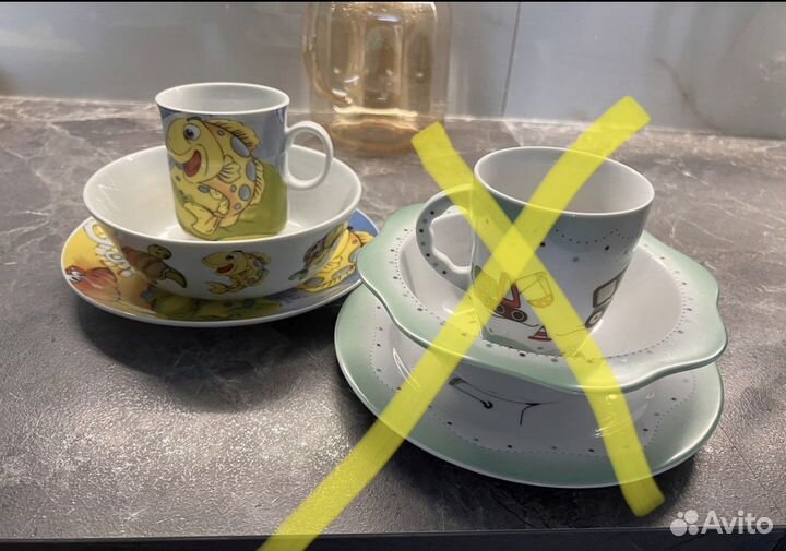 Набор посуды для детей