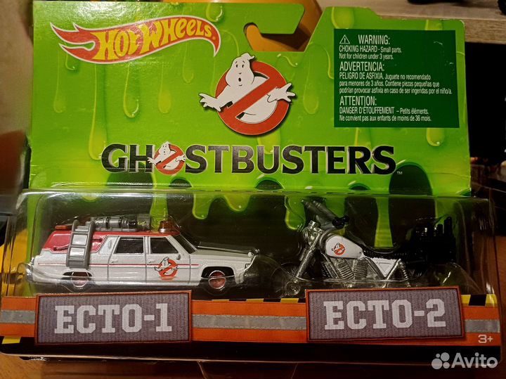 Hot Wheels 2016 Ghostbusters 2-pack редкий набор