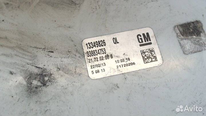 Фонарь (задний) Opel Zafira B, 2013