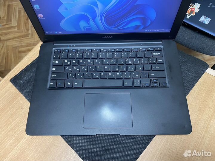 Ноутбук 4 ядра 4 озу SSD 32 9 часов работы