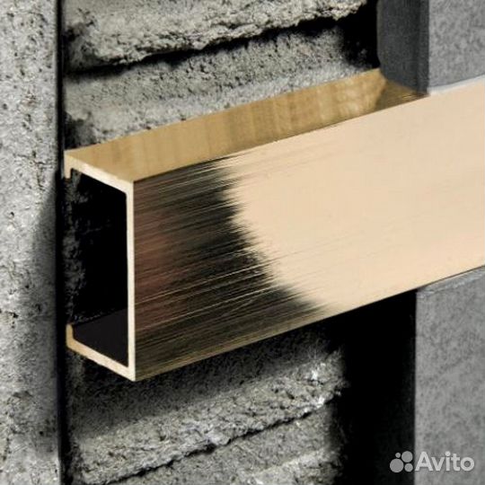Полоса, профиль, уголок из латуни