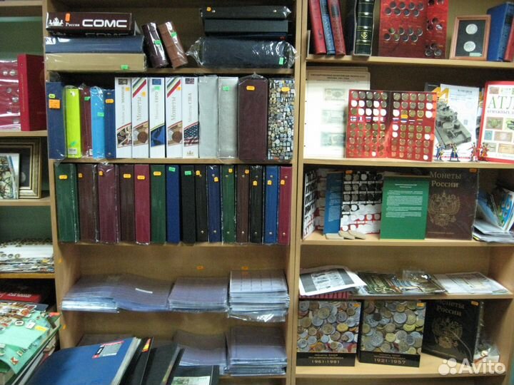Альбомы, листы, монеты, банкноты в г. Иваново