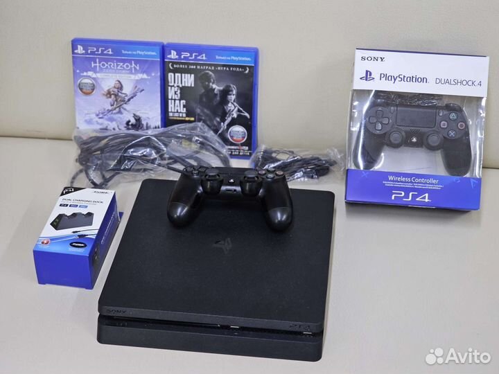 Sony PlayStation 4 Slim 1TB (рст+гарантия)