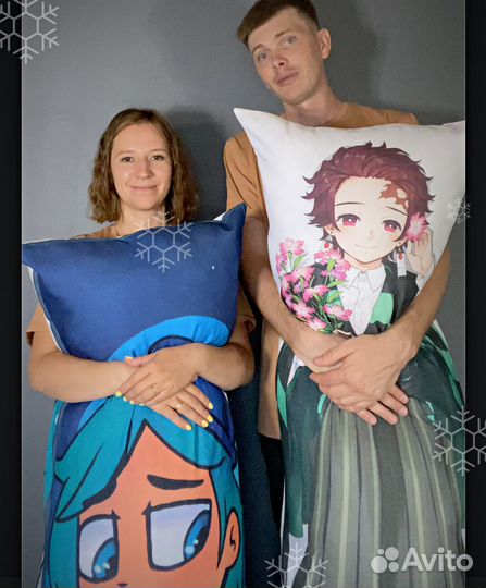 Дакимакура (приятная на ощупь)