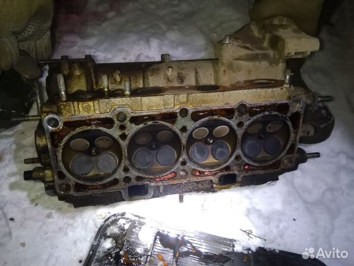 ГБЦ головка Приора,124,Калина