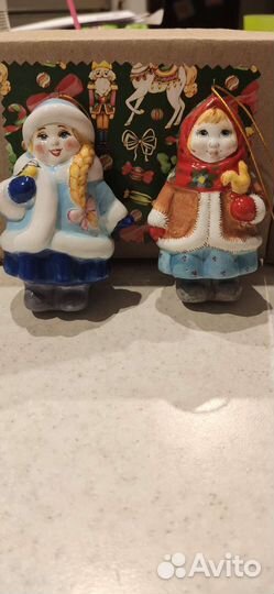 Ёлочная игрушка снегурочка