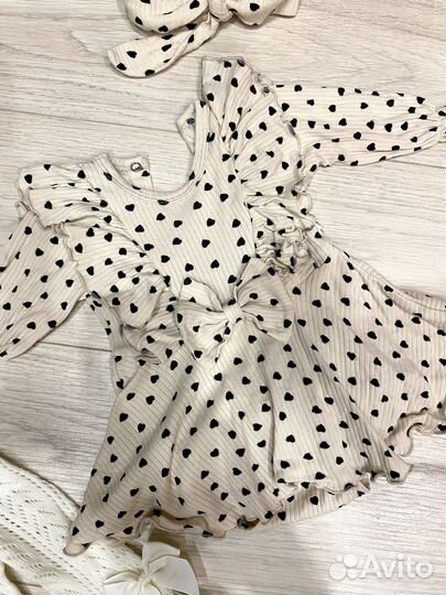 Платье боди 62 и колготки