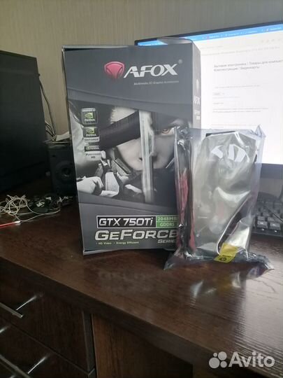 GTX 750Ti 4Гб 128 Бит