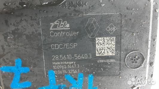 Блок ABS renault scenic 3 (1RT07KW01)