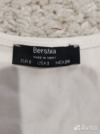 Джинсовое платье bershka