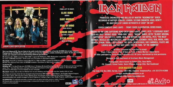 CD Iron Maiden – Killers - Japan 08 - EMI tocp-53