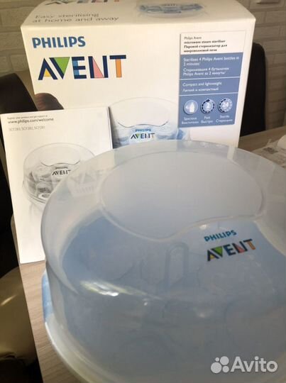Стерилизатор philips avent для свч