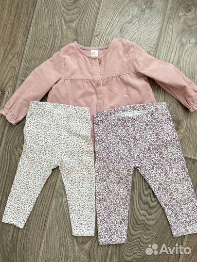 Пакет вещей на девочку 74-80