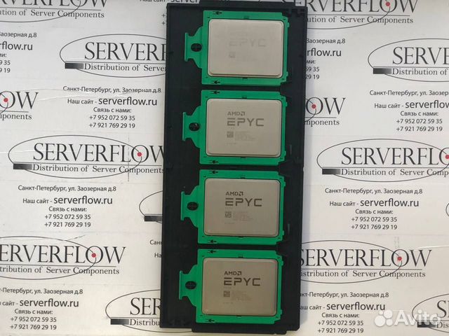 Epyc 7702 7763 AMD 64-ядерные CPU SP3(LGA4094)