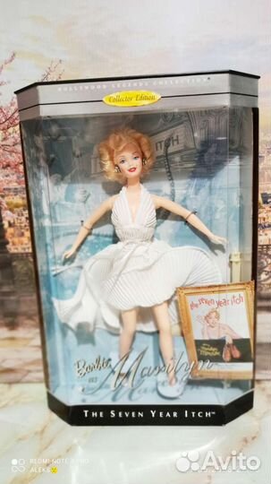 Барби в Образе Мэрилин Монро в Белом Платье