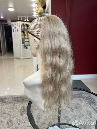 Шиньон из натуральных волос