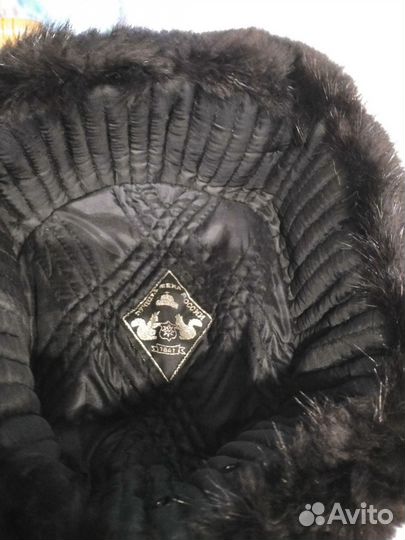 Норковая шапка мужская ушанка