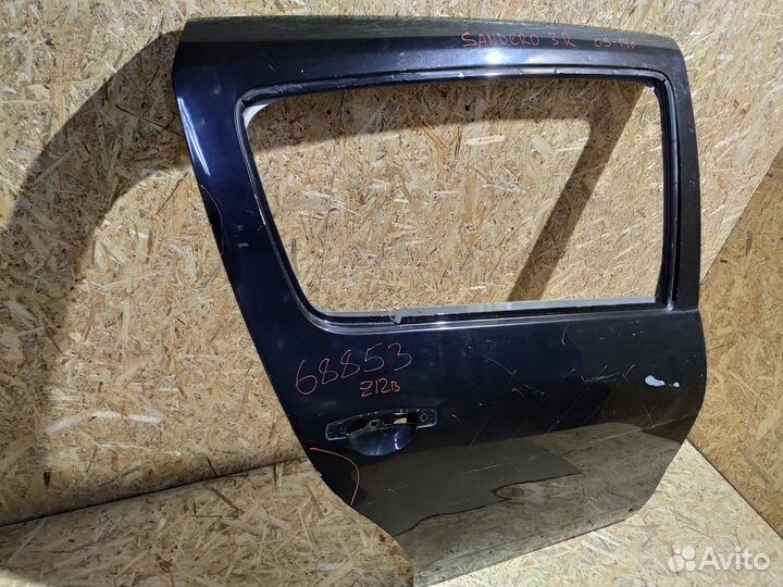 Дверь задняя renault sandero 09-14