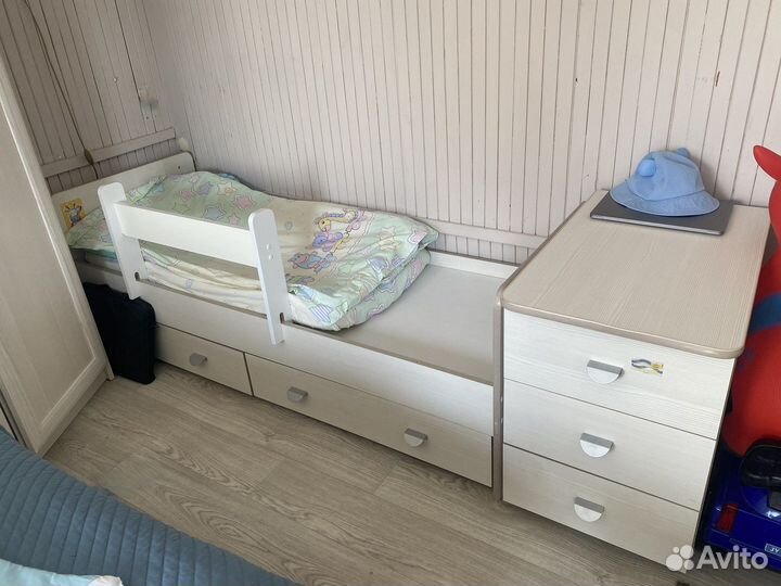 Кроватка-трансформер Промтекс Колибри 3