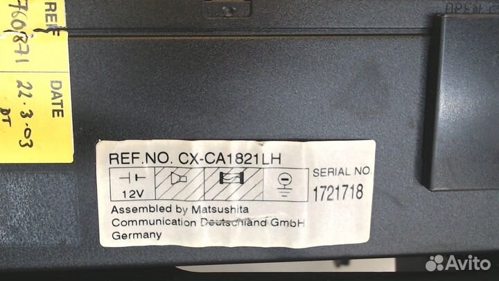 Проигрыватель CD/DVD Audi A8 (D2), 2002