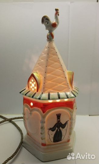 Фарфоровый Светильник Ночник 