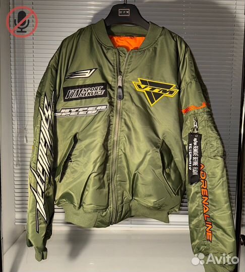 Бомбер Vetements Alpha Industries Racing Bomber