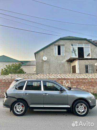 Porsche Cayenne Turbo 4.5 AT, 2003, битый, 197 777 км