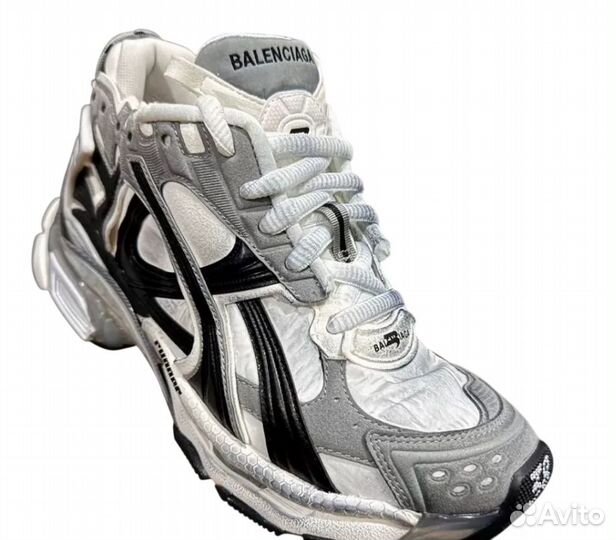 Кроссовки Balenciaga Runner Grey Neylon Sneakers