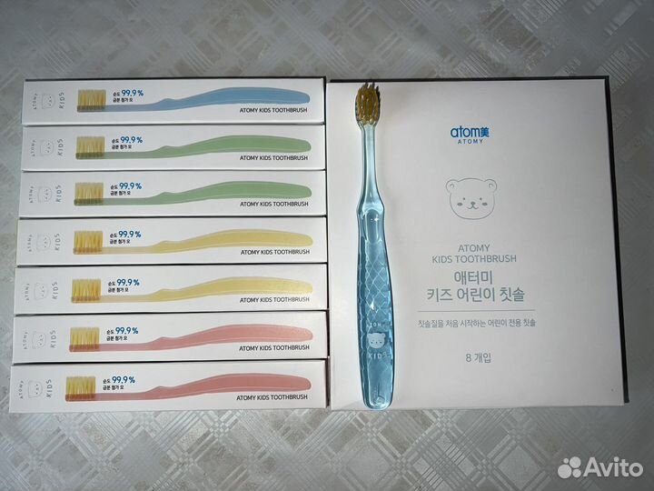 Зубные щётки Атоми детские и взрослые