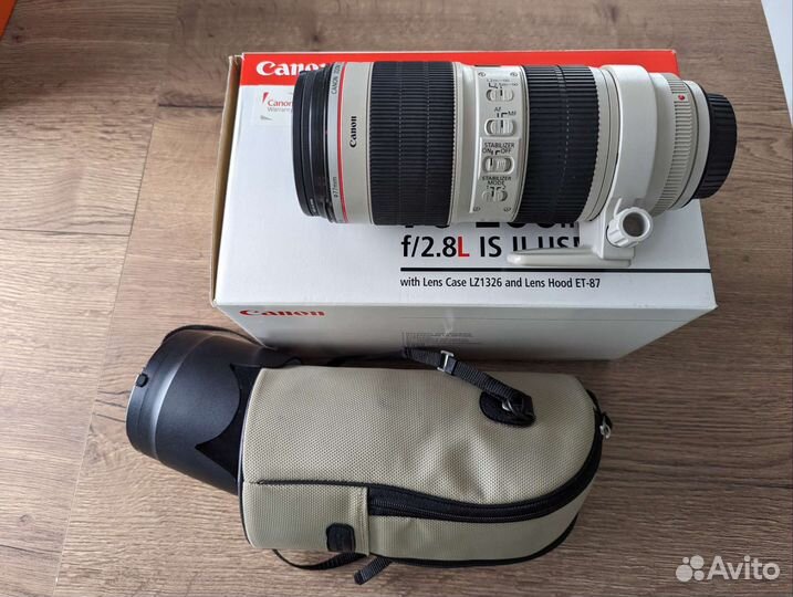 Объектив Canon EF 70-200mm f/2.8L IS II USM