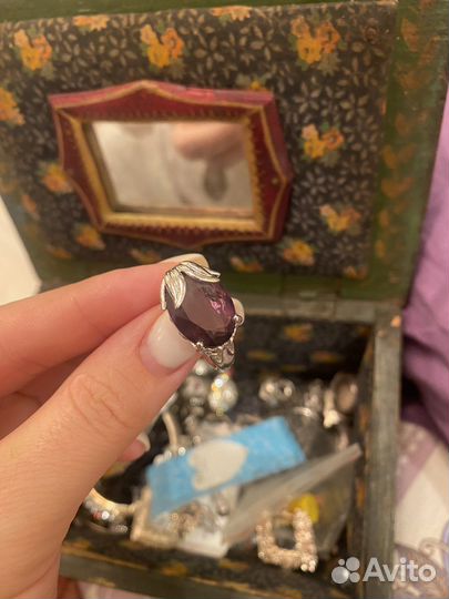 Серебряное кольцо