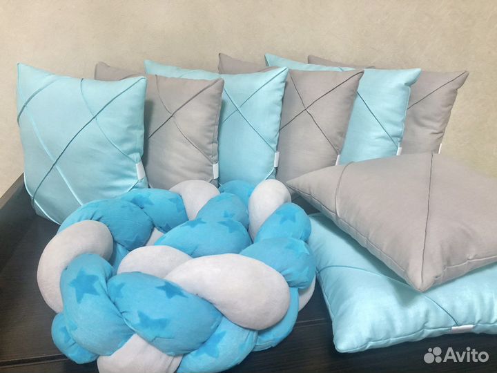 Бортики в детскую кроватку